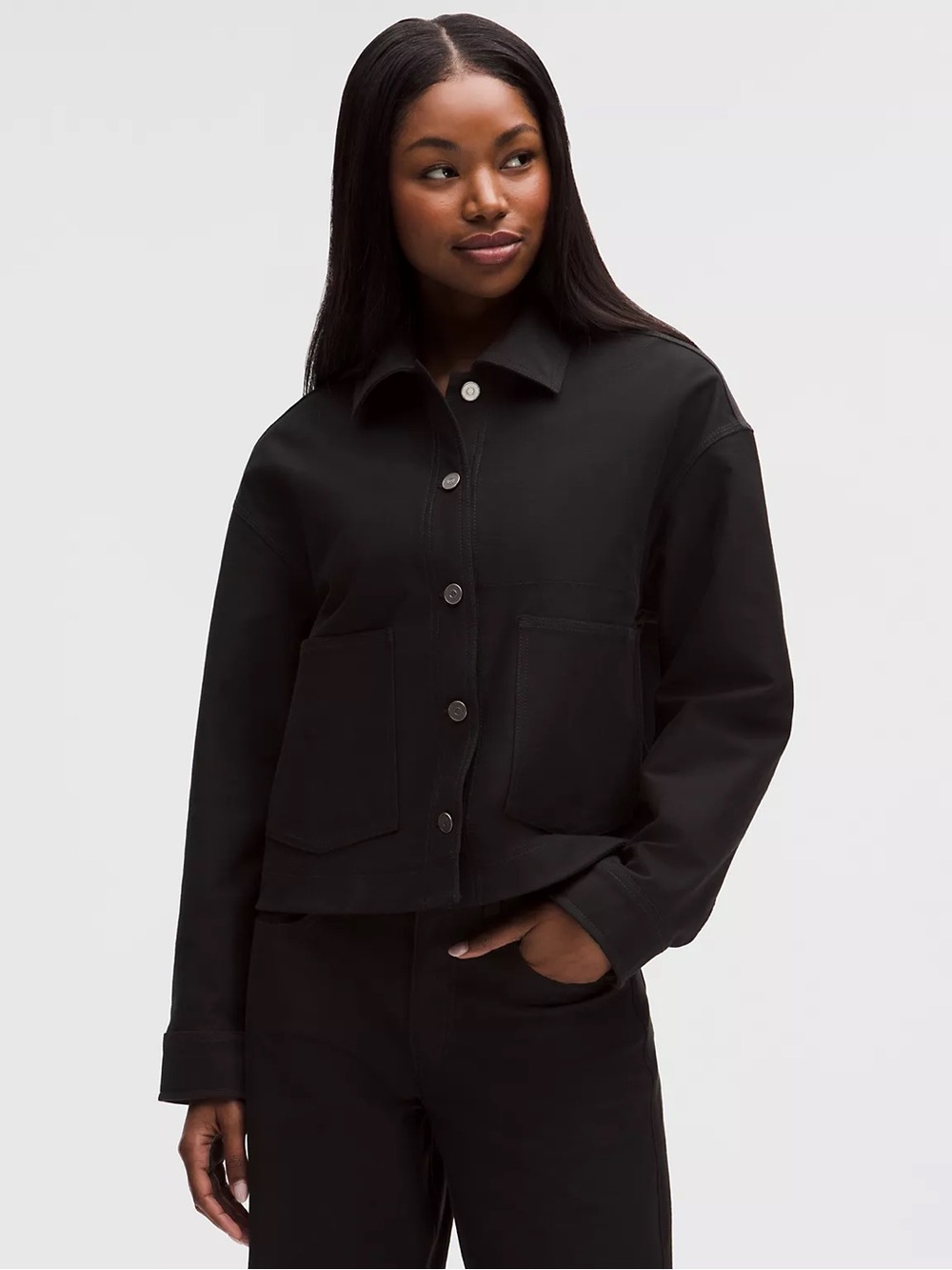 NWT Lululemon Easy 5 Black Jacket current style size S